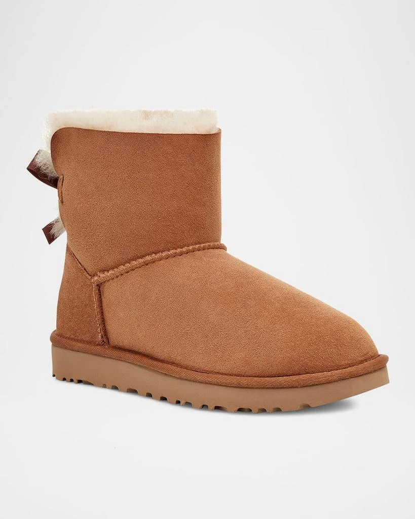 UGG Mini Bailey Bow II Shearling Fur Boots 2