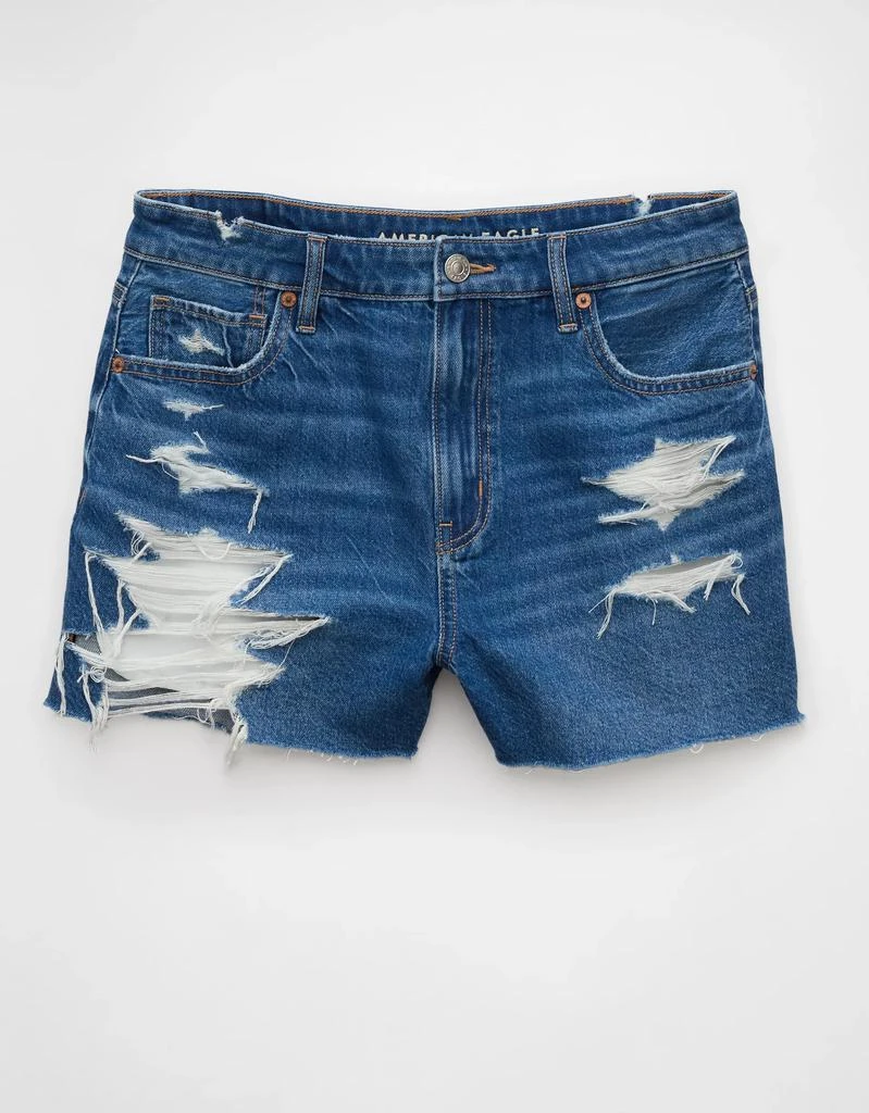 AE AE Strigid Ripped Denim Mom Short 3