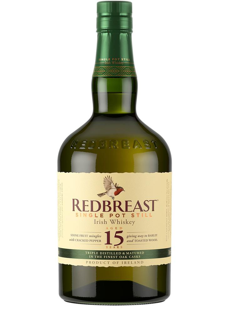 Redbreast 15 Year Old Single Pot Still Irish Whiskey