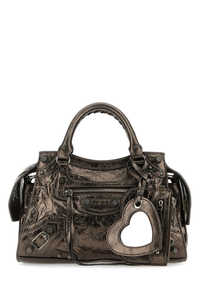 ●送料込●BALENCIAGA●Lead Leather Neo Cagole City S Handbag Balenciaga Lead Leather Neo Cagole City S Handbag - Tote