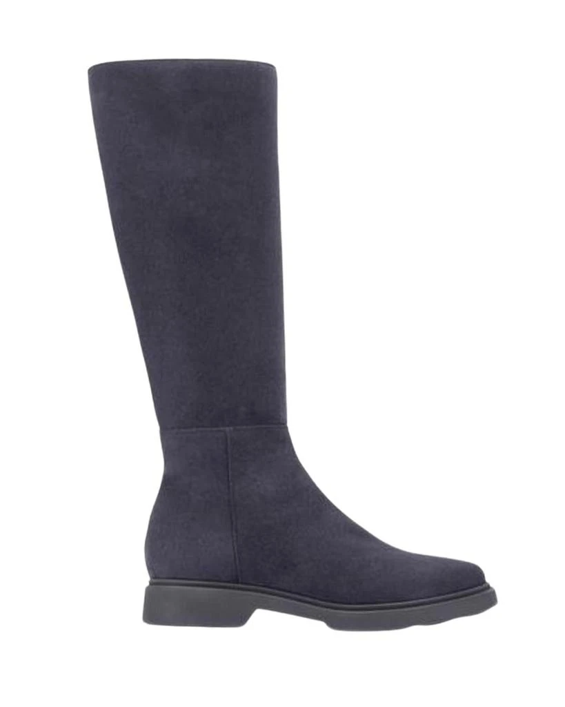 Aquatalia Halena Silky Suede Tall Boot (Navy Suede) 1