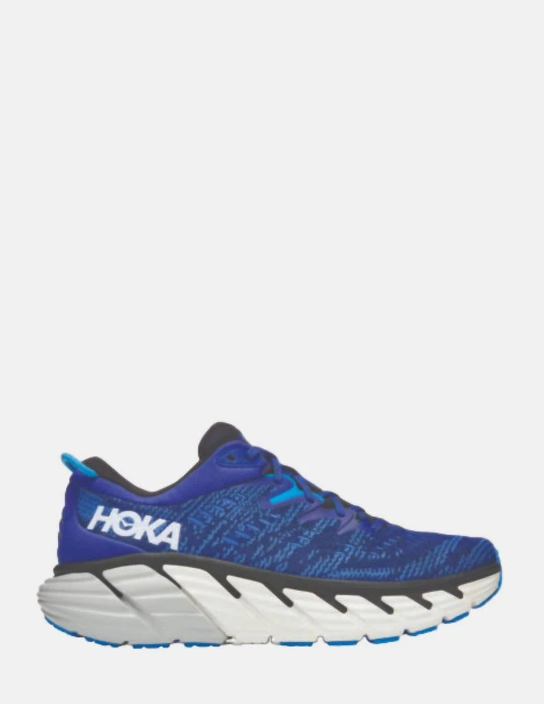 Hoka Men's Gaviota 4 Running Shoes - 2E/wide Width In Bluing/blue Graphite 1