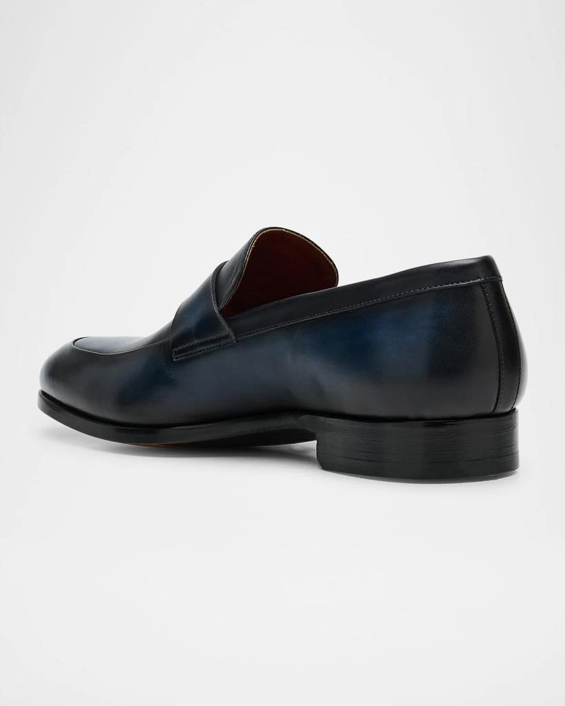 Magnanni Men's Athena Leather Penny Loafers 4