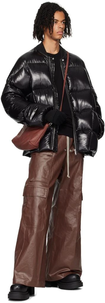 Rick Owens Black Porterville Flight Down Jacket 5