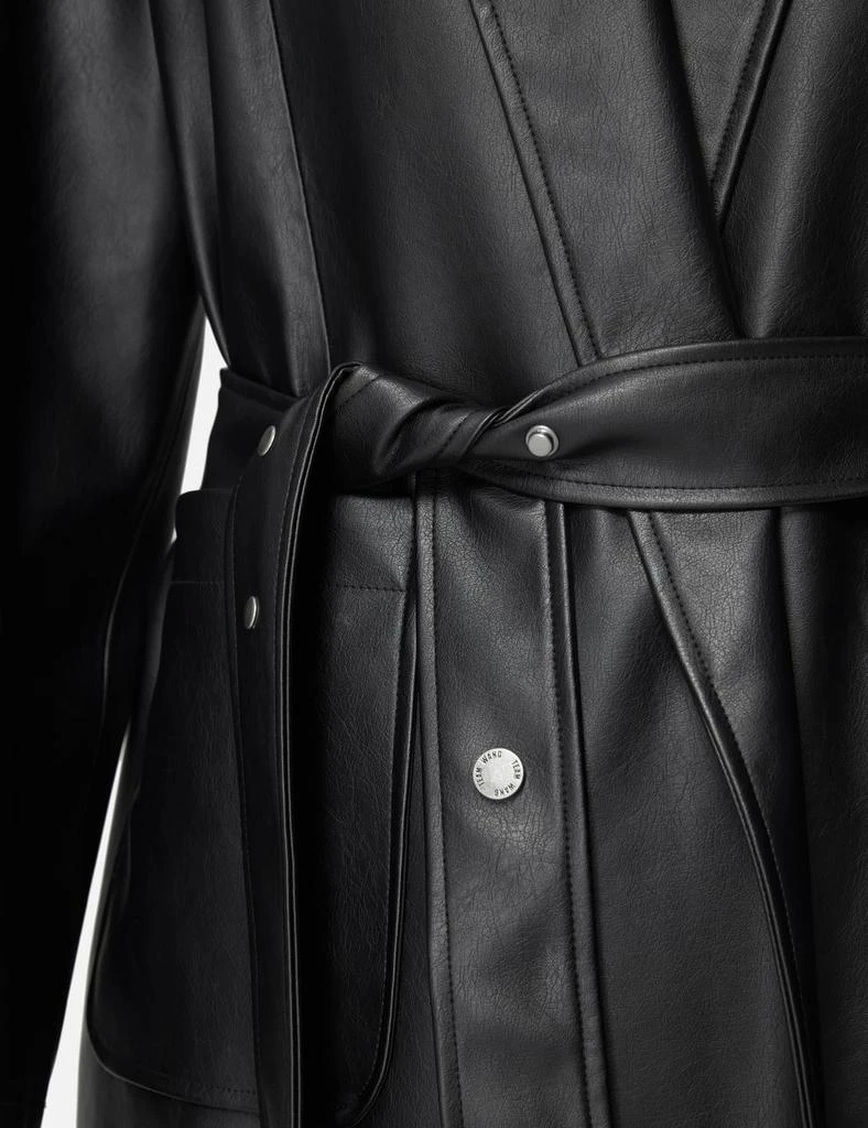 Team Wang Choices Faux Leather Coat 5