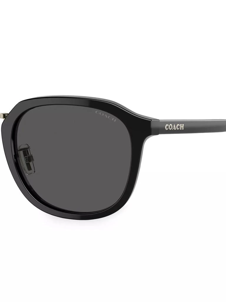 Coach 54MM Round Sunglasses 3