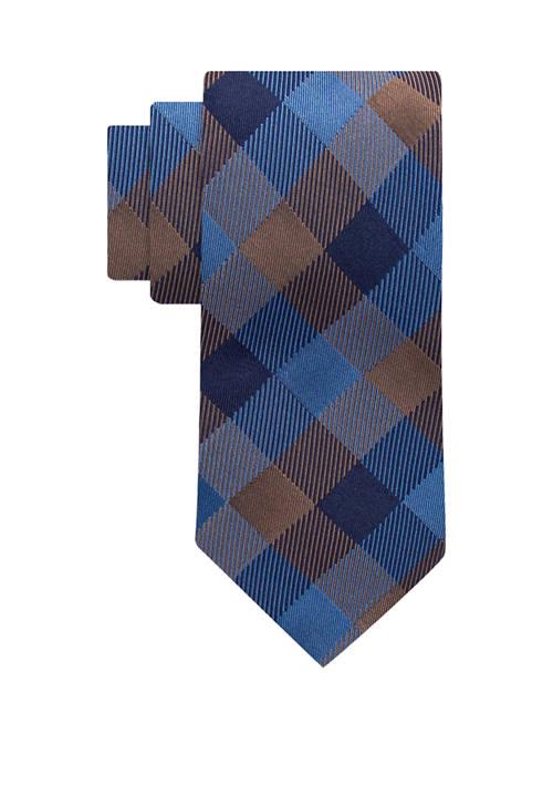 Tommy Hilfiger Hilfiger Buffalo Check Pattern Tie