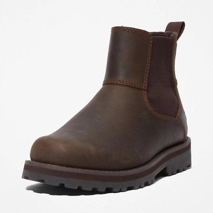 Timberland Courma Kid Chelsea Boot for Youth in Dark Brown 9