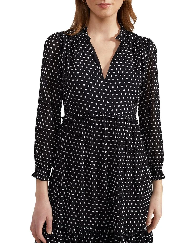 HOBBS LONDON Annalise Dot Print Midi Dress 2