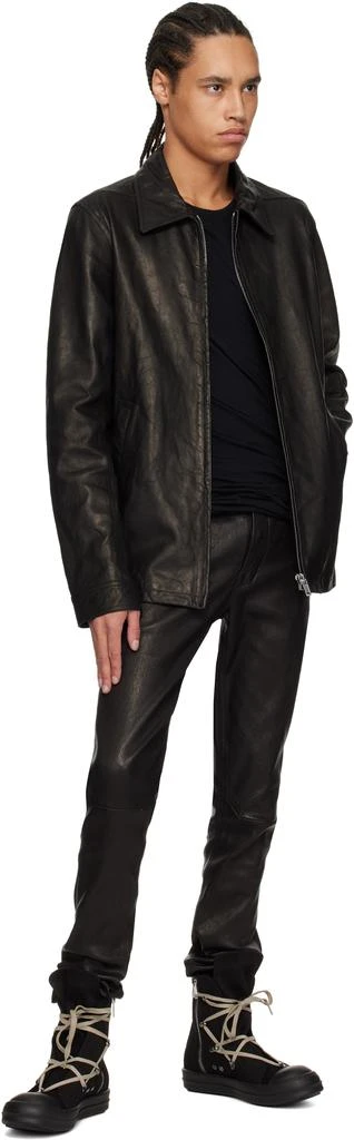 Rick Owens Black Hollywood Hexa Sneaks Sneakers 5