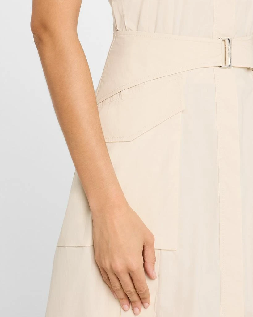 Alberta Ferretti Belted Sleeveless Midi Shirtdress 5