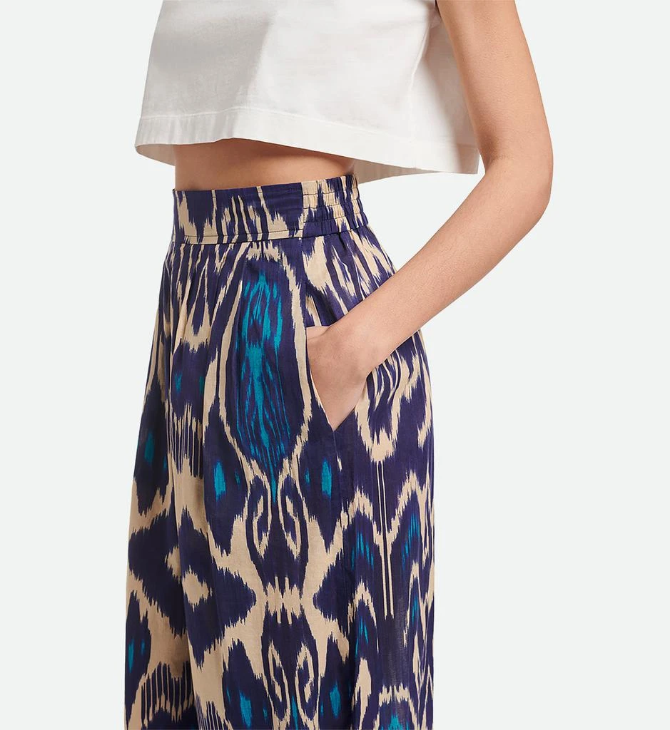 VANESSA BRUNO Pantalon Nunes - Bleu Multico 3