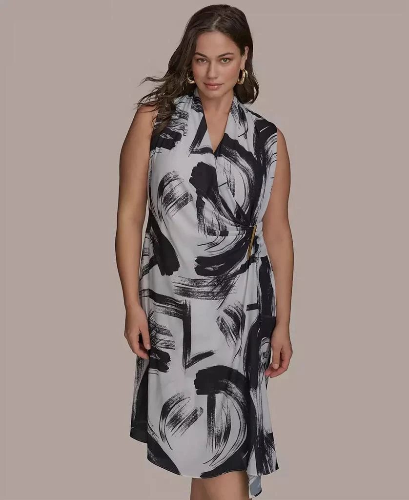 Shop Plus Size Faux-Wrap Hardware Midi Dress on Sale at BeyondStyle  Get  61% Off Plus Size Faux-Wrap Hardware Midi Dress with Limited-Time Flash  Deals, Exclusive Discounts, and Special Offers. Enjoy Unbeatable