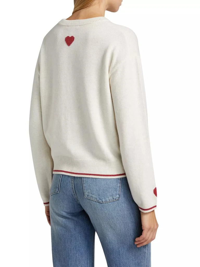 Splendid Elizabeth Intarsia Heart Sweater 5