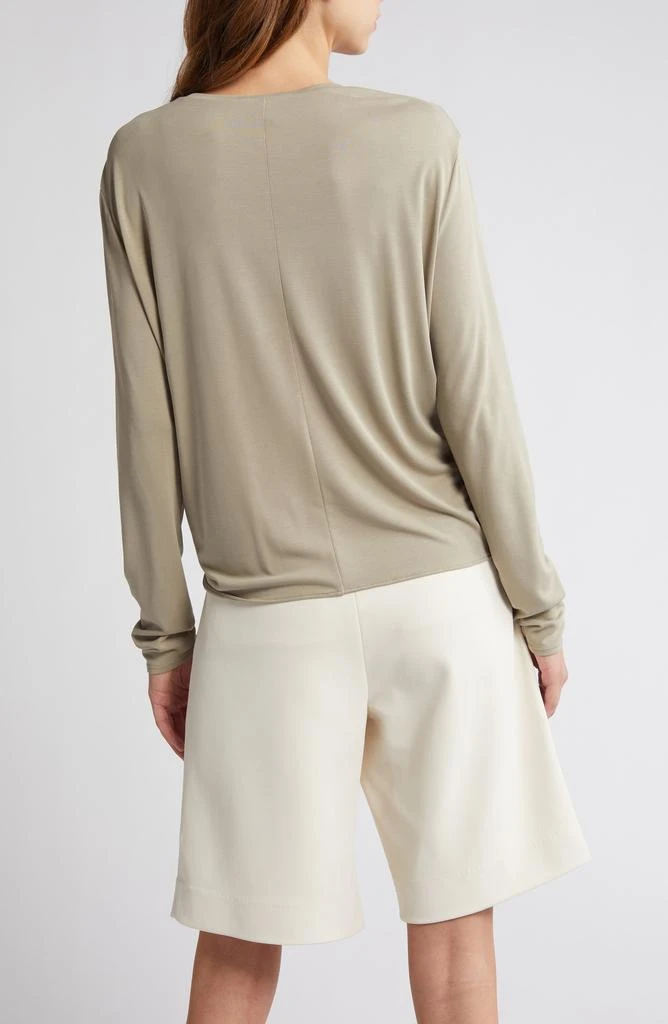 Rag & Bone Jenna Knotted Long Sleeve T-Shirt 2