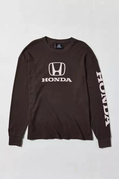 Urban Outfitters Honda Logo Graphic Thermal Long Sleeve Tee 1