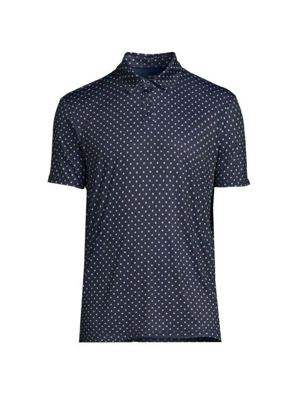 Report 360 Polka Dot Performance Polo 3