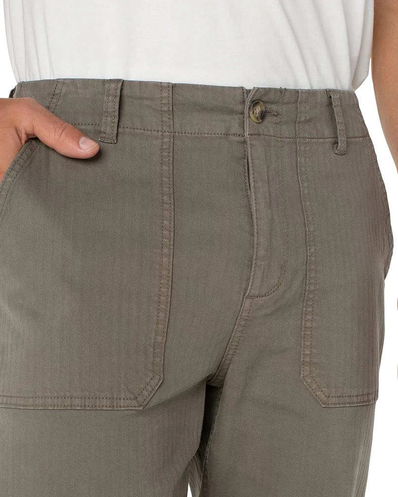 Liverpool Los Angeles Straight Fit Utility Pants 4
