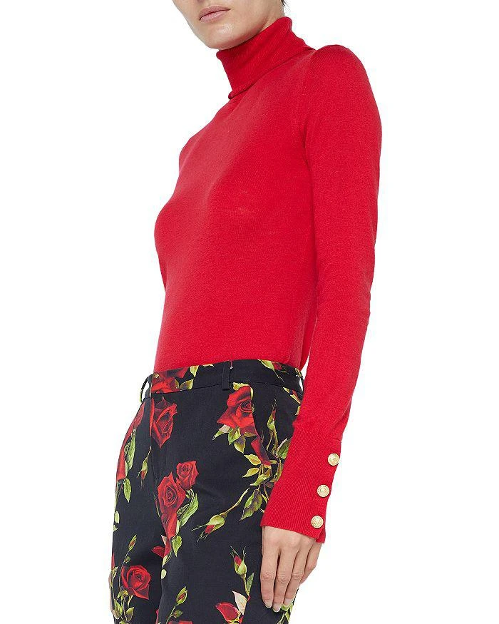 L'Agence Floral Turtleneck Sweater 4