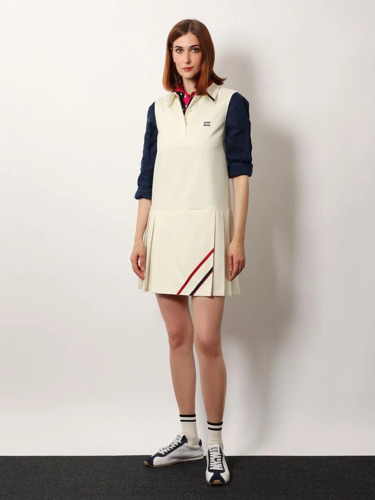 Miu Miu Virgin wool and mohair short dress 2