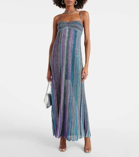 Shop Striped sequined lam maxi dress on Sale at BeyondStyle  Get 20% Off  Striped sequined lam maxi dress with Limited-Time Flash Deals, Exclusive  Discounts, and Special Offers. Enjoy Unbeatable Savings on