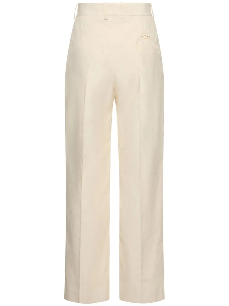 BLAZÉ MILANO Amara Fox Straight Cotton Pants 4