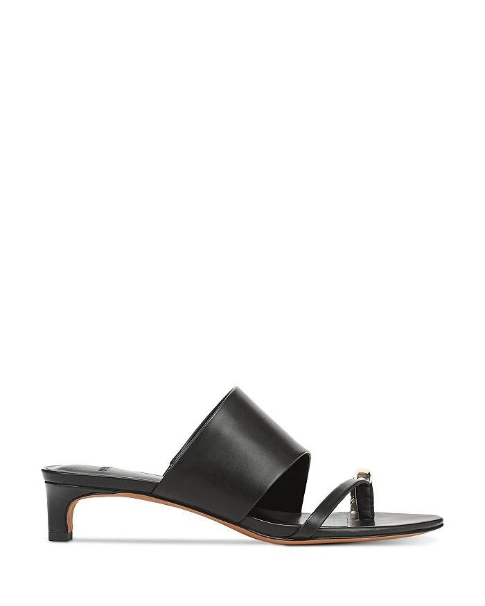 Vince Women's Suzie Almond Toe Kitten Heel Sandals 2