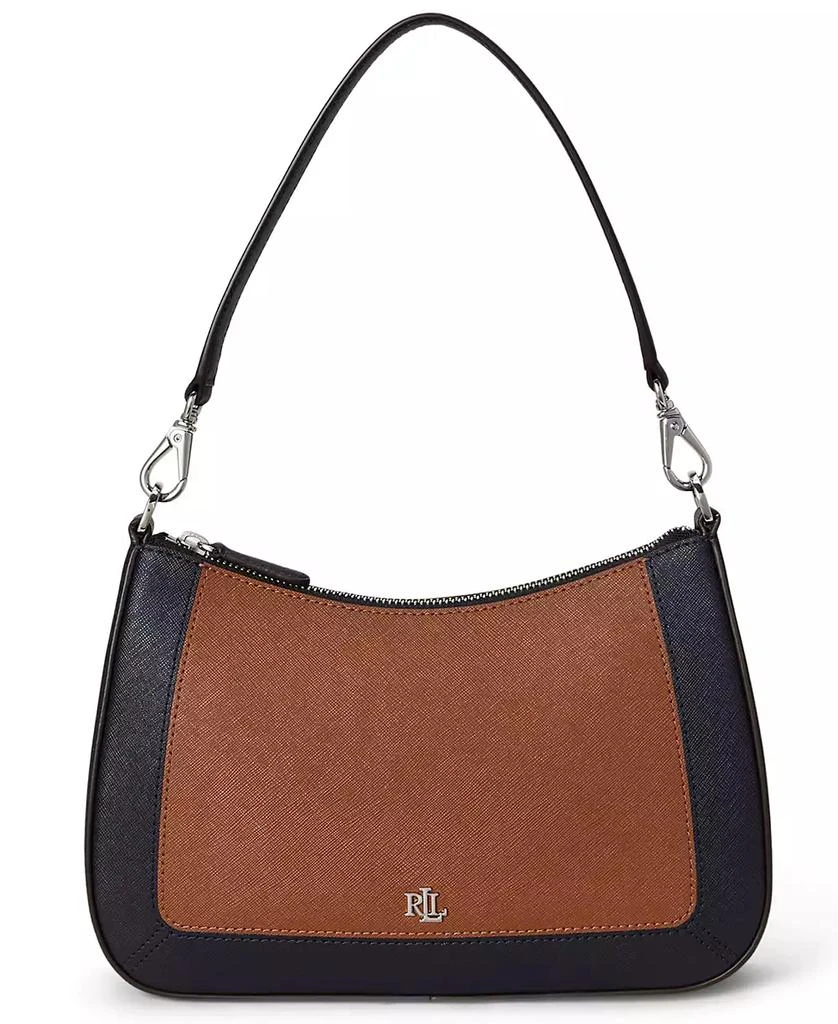 Ralph Lauren Two-Tone Leather Small Danni Bag 3