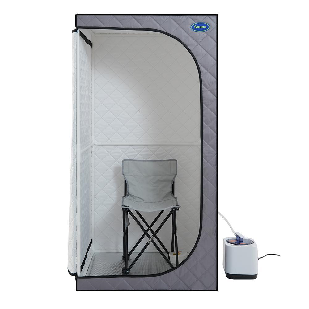 Hivvago Portable Mini Plus Steam Sauna Tent - Grey