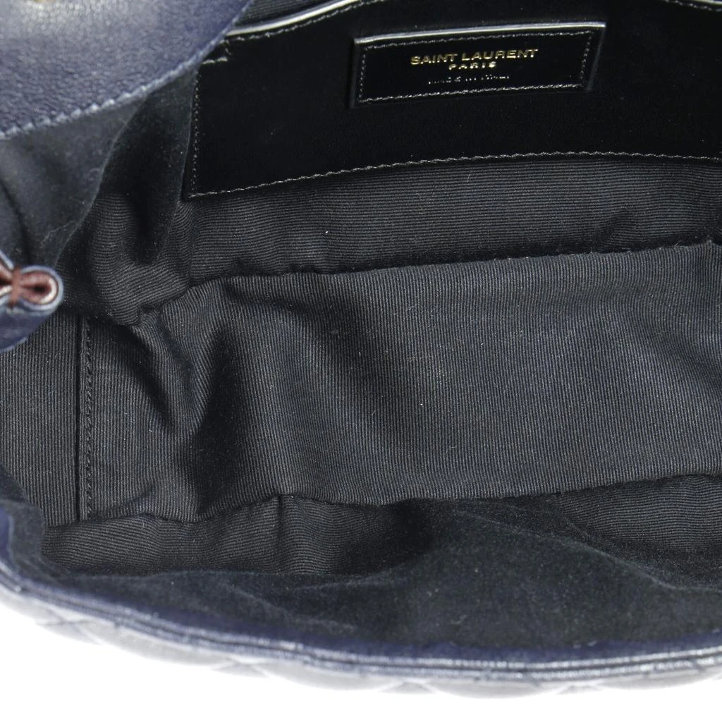 Yves Saint Laurent Classic Monogram Slouchy Envelope Satchel Mixed Matelasse Leather Medium 5