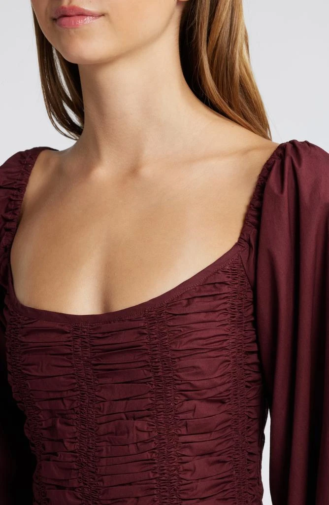 Faithfull the Brand Alma Balloon Sleeve Maxi Dress 4