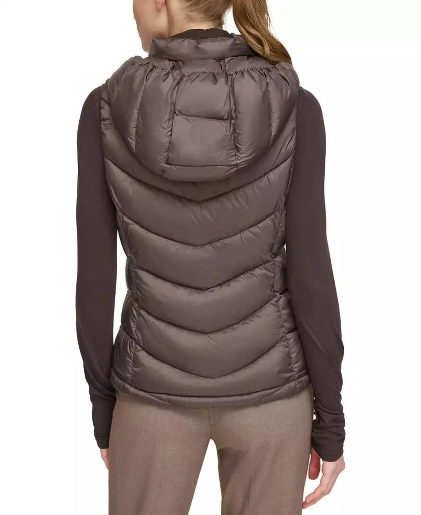 Charter Club Women's Packable Hooded Puffer Vest, Created for Macy's 2