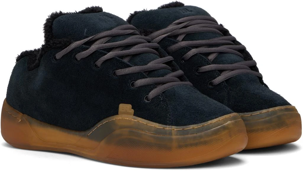 ERL Black Vamp Skate Sneakers 4