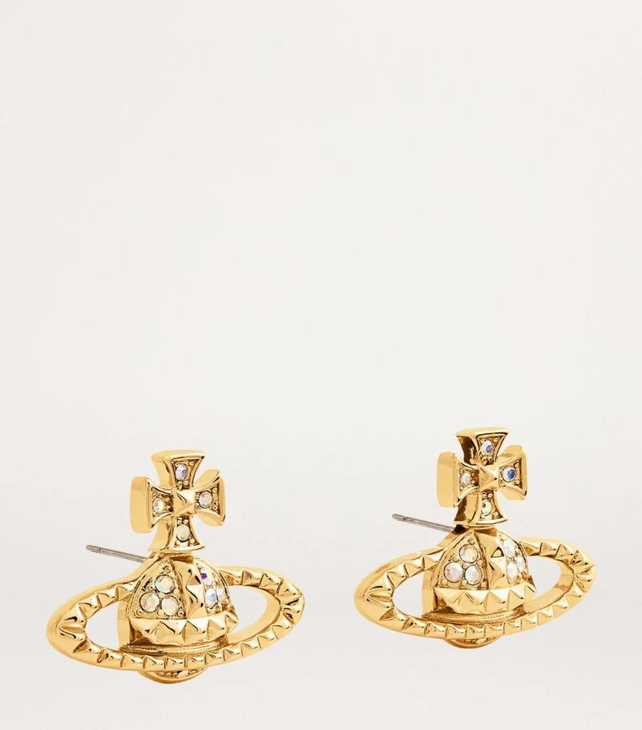 Vivienne Westwood Mayfair Bas Relief Stud Earrings 3