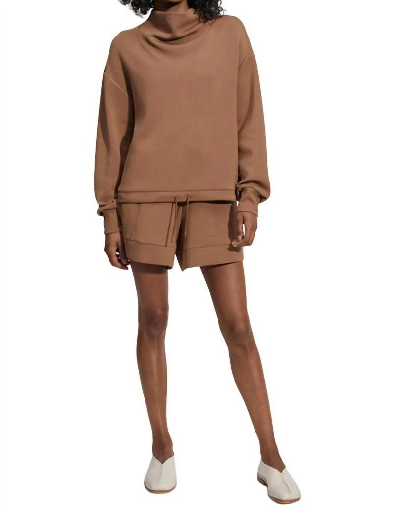 Varley Betsy Sweatshirt In Golden Bronze 1