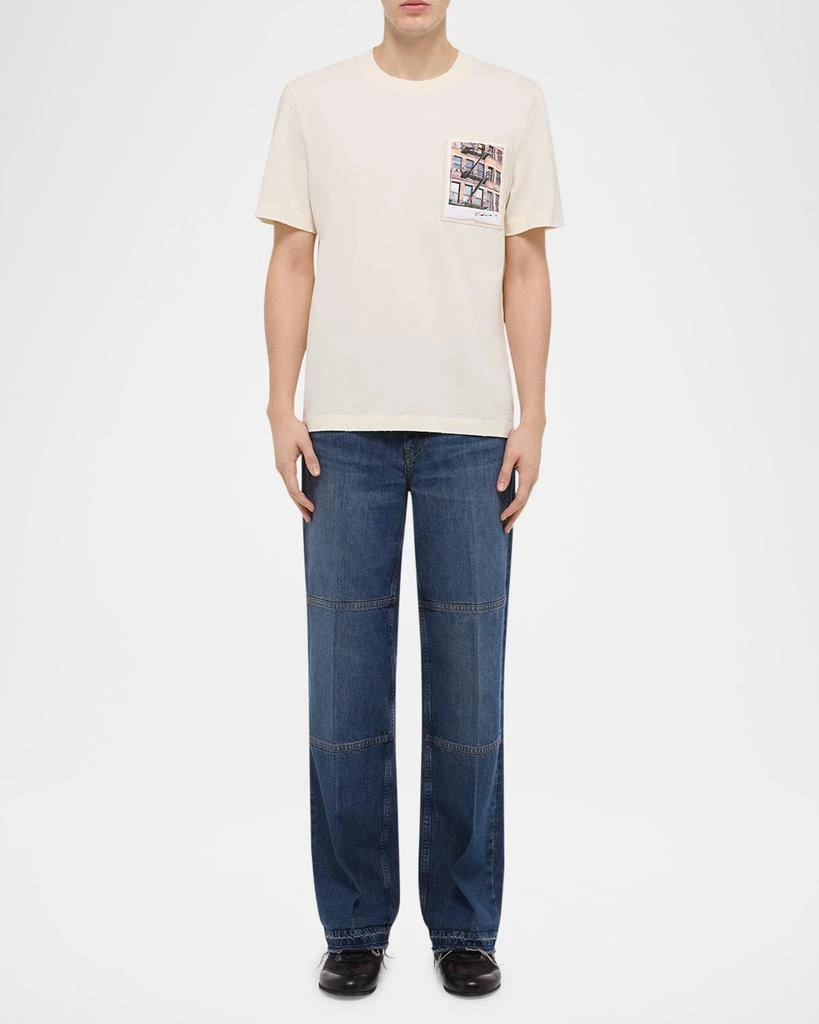 Helmut Lang Men's Manhattan Postcard T-Shirt 4