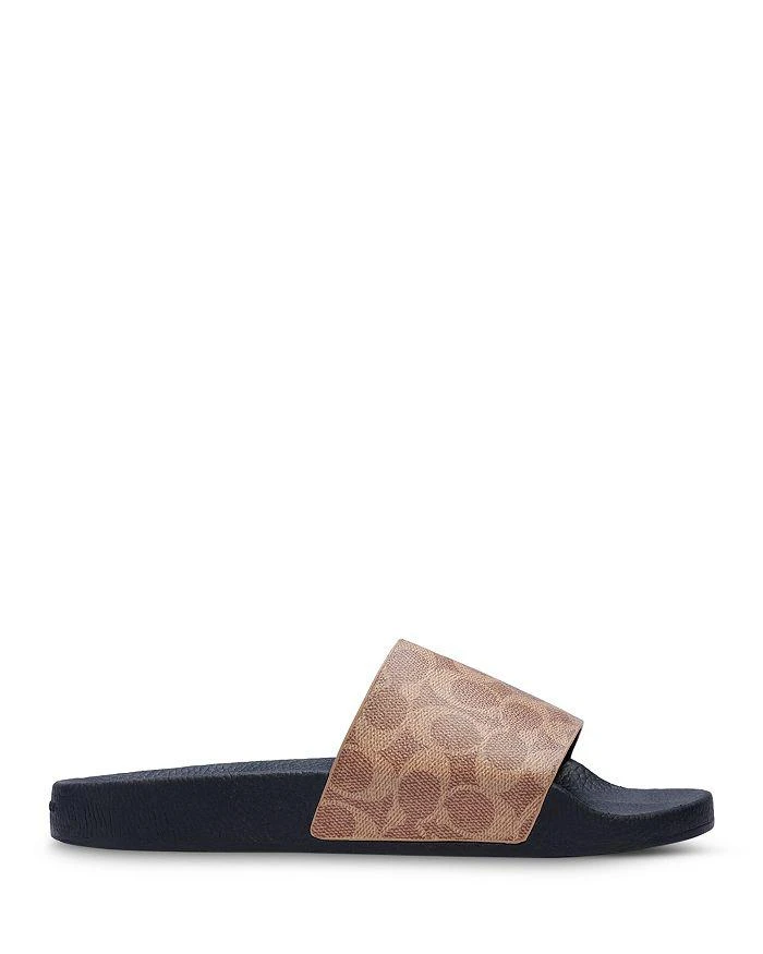 Coach Men's Signature Canvas Pool Slides 4