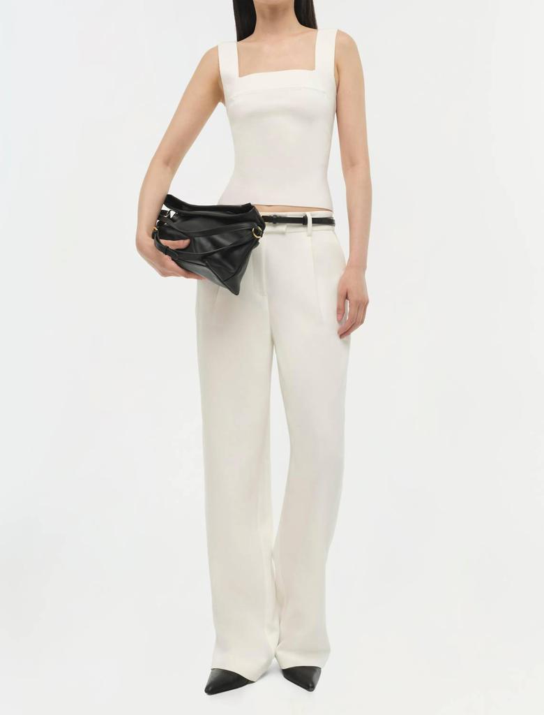 Jonathan Simkhai Jonathan Simkhai - Novia Pleated Straight Leg Pant