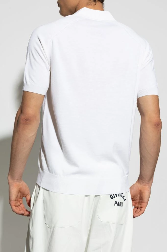 Tom Ford Tom Ford Short-Sleeved Knitted Polo Shirt 3