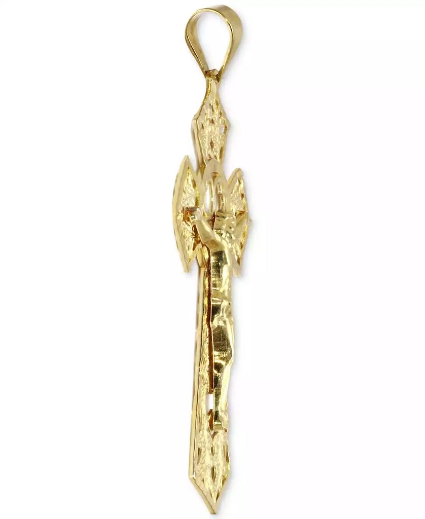 Macy
s Filigree Crucifix Fancy Openwork Cross Pendant in 10k Gold 2