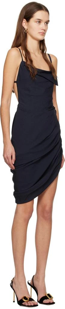 Jacquemus Navy 
La robe Saudade
 Minidress 2