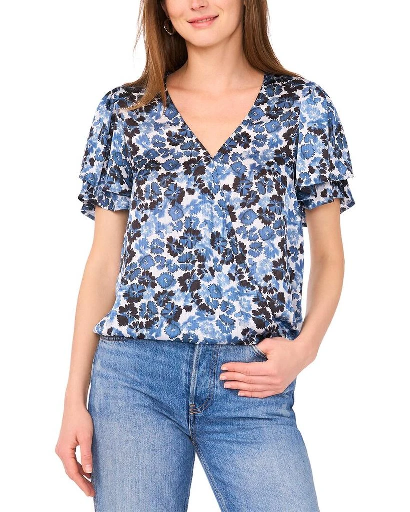 Vince Camuto Tulip Wrap Blouse