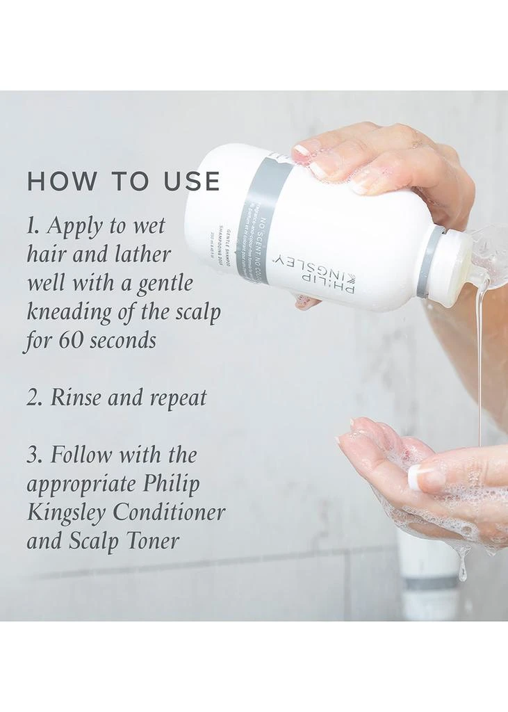 Philip Kingsley No Scent No Colour Gentle Shampoo 250ml 3