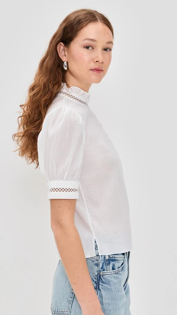 FRAME The Ruffle Collar Top 3