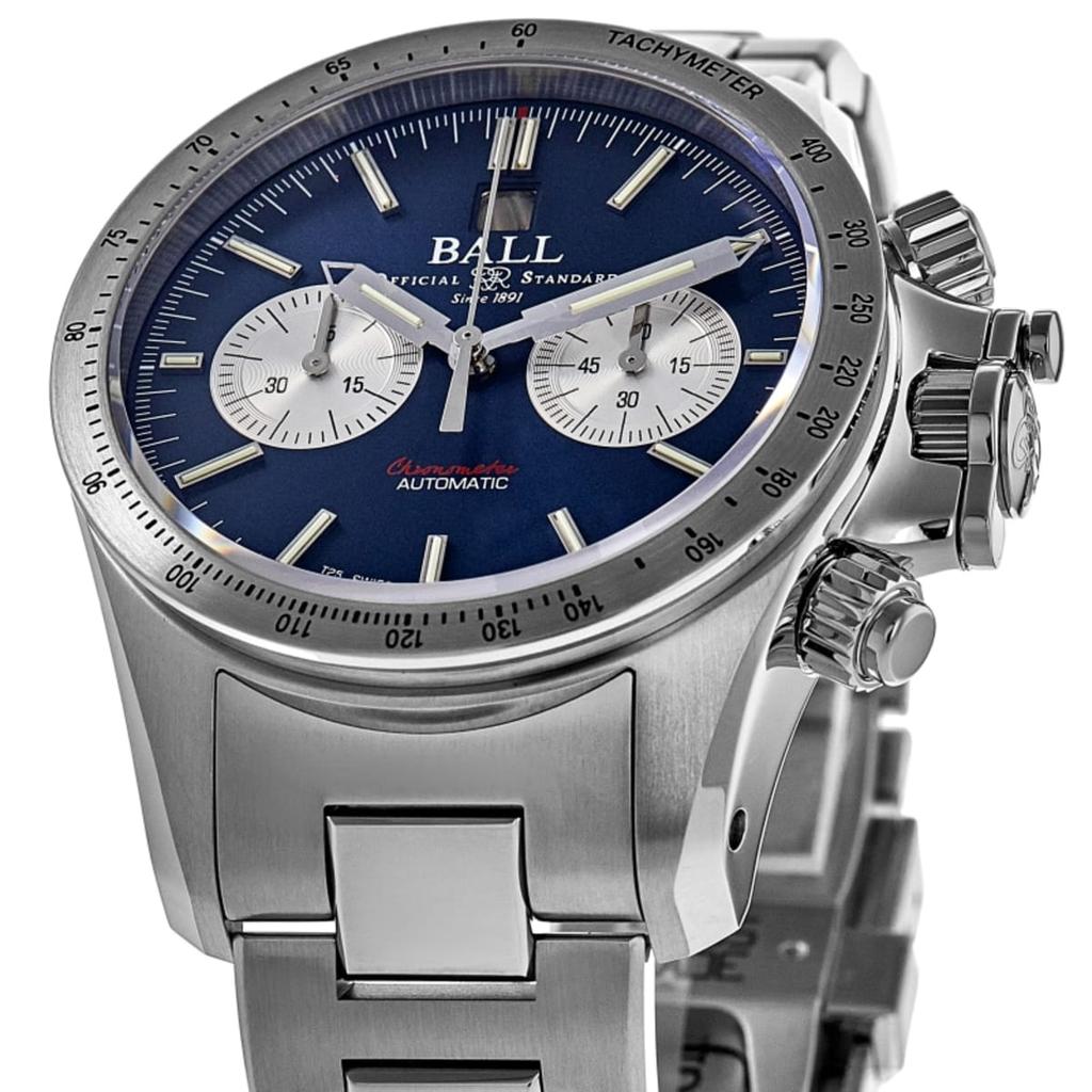 BALL Watch Engineer Hydrocarbon Racer Chronograph Blue Dial Steel Men's Watch CM2198C-S2CJ-BE