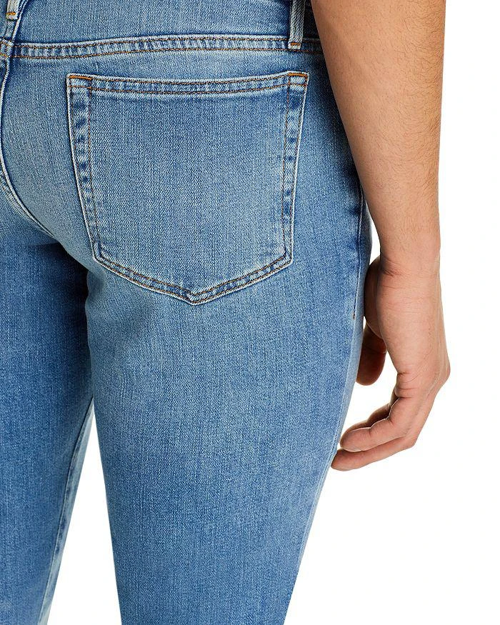 FRAME L'Homme Skinny Jeans in North Island Blue 6