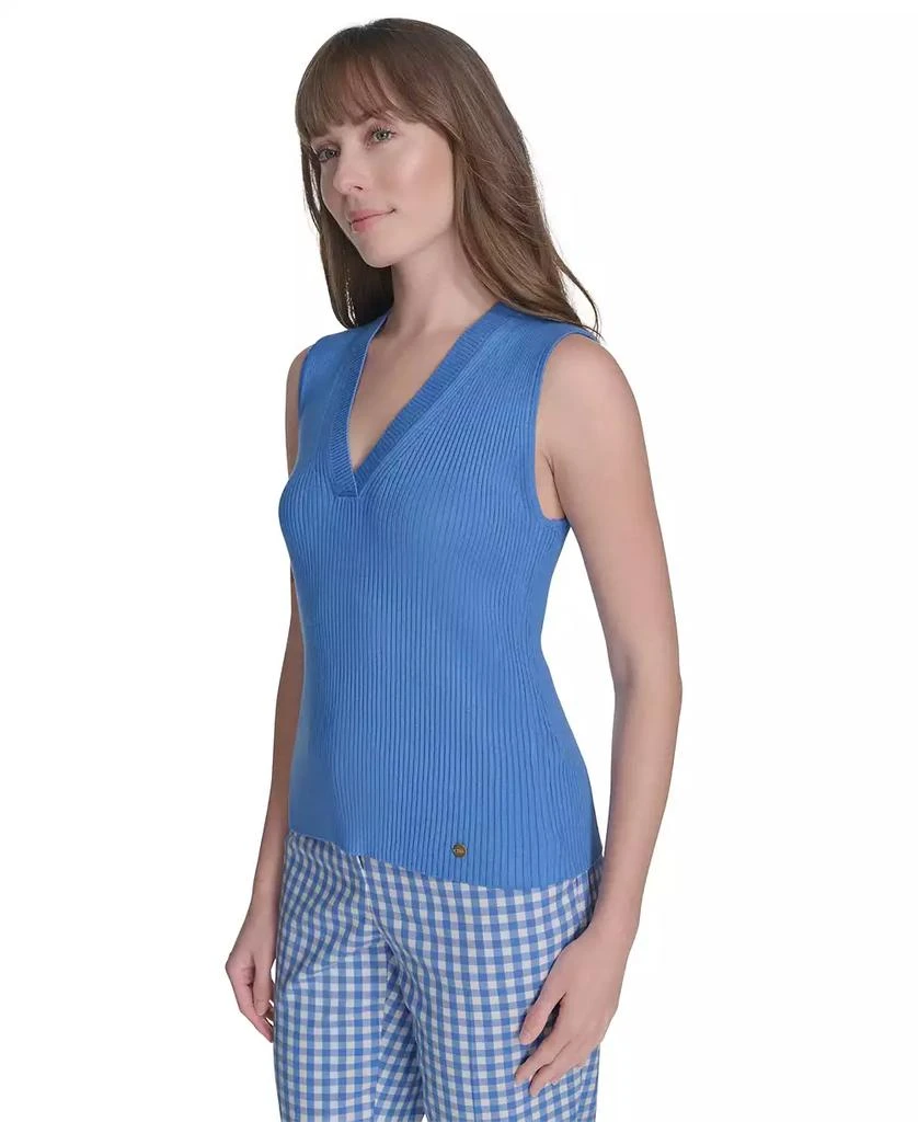 Tommy Hilfiger Women's V-Neck Sleeveless Sweater 2