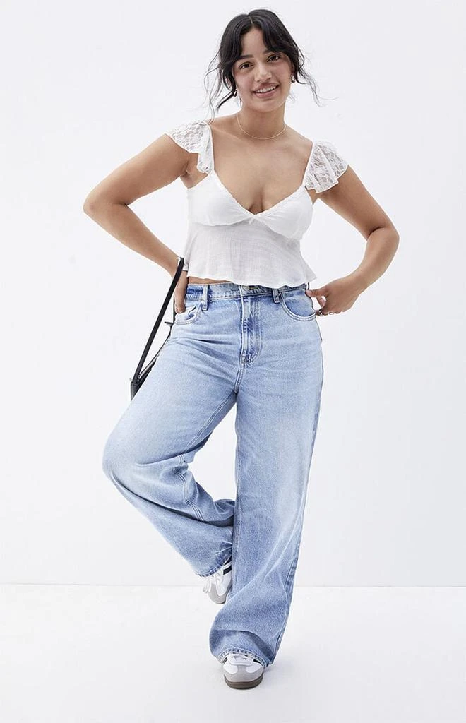 PacSun Cali Medium Indigo Baggy Boyfriend Jeans 2