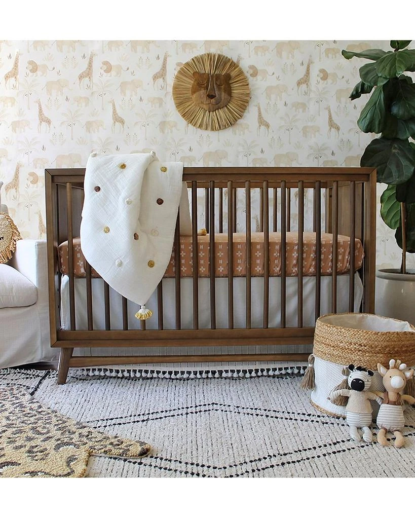 Crane Baby Kendi Pom Pom Quilted Blanket - Ages 0-36 Months 4