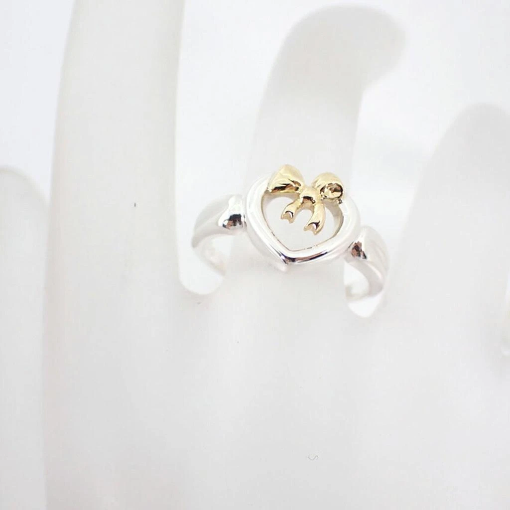 Tiffany & Co. yellow gold (18K) Sterling 925 Band Ring (Pre-Owned) 3